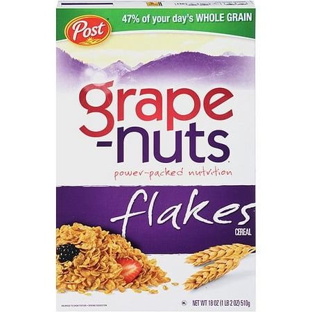 Meet the Grape-Nuts family Grape-nuts flakes have a unique texture all their own. These lightly crispy flakes are like no other. Made with natural whole grain wheat with barley, these tasty flakes have a slightly sweet, nutty flavor and deliciously light crunch.
