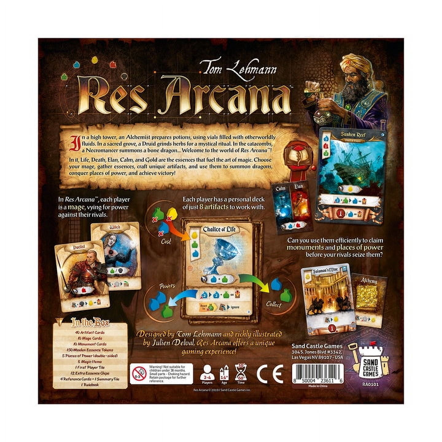 Res Arcana  Strategy Board Game for Ages 14+, from Asmodee