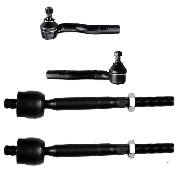 ECCPP 4pcs Front Inner Tie Rod End Front Left Outer Tie Rod End Front Outer Tie Rod End fit for 2002-2010 For Lexus SC430