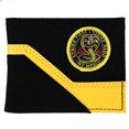 thumbnail image 1 of Cobra Kai Logo Patch Faux Leather Canvas Wallet, 1 of 4
