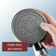 thumbnail image 3 of Combinación de ducha tipo lluvia/ducha de mano de 3 vías ultra lujosa, 3 of 5