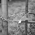 thumbnail image 2 of HLONK Stainless Steel Chain Lock Convenient Horse Gate Lock Household Door Lock Barn Supply, 2 of 6