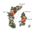 thumbnail image 2 of PENGXIANG Wedding Arch Flower Reception Backdrop Realistic Long-Lasting Plastic Welcome Sign Floral For Ceremony Party, 2 of 9