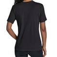 thumbnail image 2 of Women's Starter Black Cincinnati Bengals Arch Stripe T-Shirt, 2 of 2