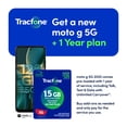 thumbnail image 2 of Tracfone Motorola Moto G2025, 5G, 128GB, Gray, Includes 1 Year $125 Service Plan - Prepaid Smartphone [Locked to Tracfone], 2 of 9