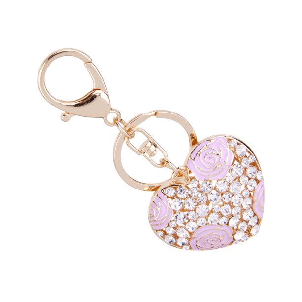 Llavero Cristal Encanto Sunnimix Moda Señoras Cadena Oro