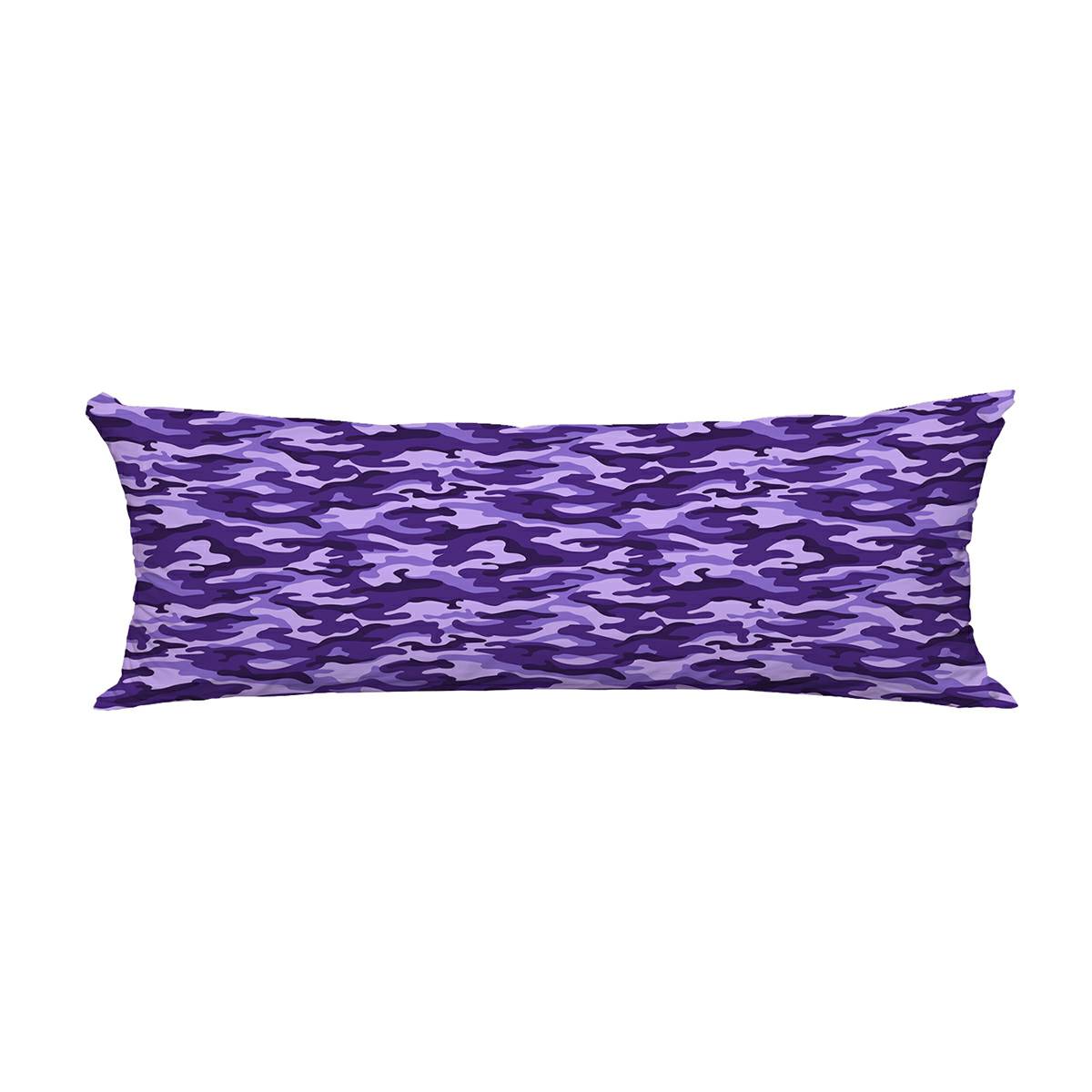 ECZJNT Purple camouflage texture Pillow Cover Body Pillowcase Pillow