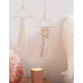 thumbnail image 4 of Colgante de pared IOWER de macramé, 24 x 70 cm, decoración bohemio con borlas, 2 unidades, 4 of 7