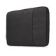 thumbnail image 3 of Matsuzay Bolsa para portátil de 15 pulgadas, reutilizable, lavable, con asa, cremallera protectora, Color sólido, multibolsillo, bolsa de Almacenamiento y organización del hogar Negro, 3 of 6