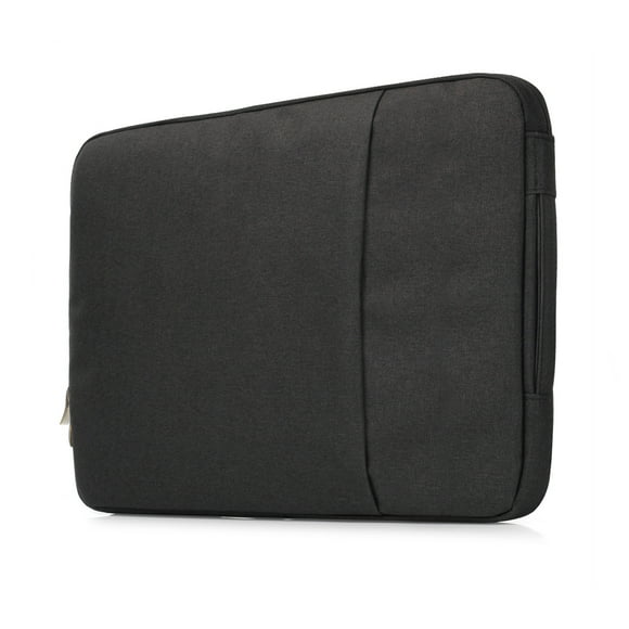 Bolsa de tela vaquera para ordenador portátil de 15 pulgadas, cremallera lavable, protección de Color sólido, reemplazo a prueba de arañazos, Almacenamiento y organización del hogar Negro Billuyoard HA072613-01