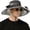 Black C, variant on Solar Fan Hat with 2 Fans, Wide Brim Solar Powered Fan Hat for Men Wome, UPF 50+ Outdoor Fishing & Beach Sun Hat
