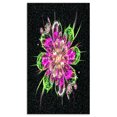 thumbnail image 2 of Fleur Fractale Parfaite en Violet et Vert - Impression sur Toile d'Art Floral, 2 of 3