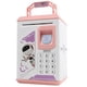 thumbnail image 1 of Alcancía automática con forma de cerdito para niños, ideal como regalo de cumpleaños. Rosa, 1 of 9