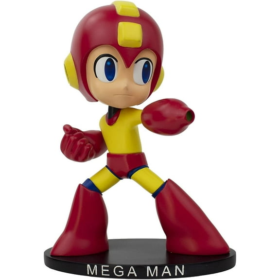 Icon Heroes Mega Man Solar Blaze Polystone Bobblehead