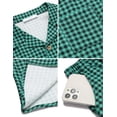 thumbnail image 6 of Arshiner Boys 2 Pieces Summer Beach Outfits Short Sleeve Button Down Shirts and Shorts Vacation Texture Sets for Kids, 6 of 6