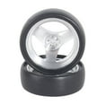 thumbnail image 3 of Professional Drift Car Tires with Metal Hubs for 1/18 Remote Control Vehicle, 3 of 21