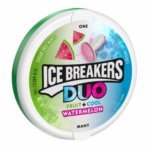 ICE BREAKERS DUO Watermelon Flavored Mints