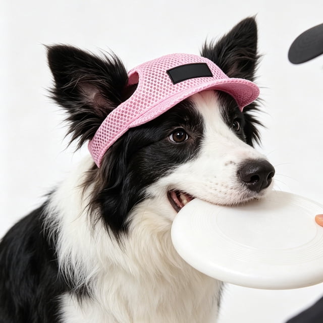 Gorro para perros con orificios para las orejas para Golden Retrievers – Gorro transpirable con protección solar para mascotas, ideal para paseos de verano.