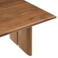 thumbnail image 3 of Modway Amistad Modern Wood Coffee Table with Adjustable Foot Pads in Walnut, 3 of 9
