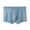 Blue, variant on Men Boxer Underwear Mid-rise Ice Silk Shorts Briefs Ultra Thin Breathable Seamless Summer Panties