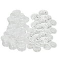 thumbnail image 1 of EOTVIA 100 Ensembles Badge Bouton Clair 1.7 Po Réutilisable Résistant à l'Usure Design Acrylique Badge Bouton pour Projets Scolaires DIY, Badge Bouton, 1 of 8