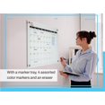 thumbnail image 6 of Better Office Products Real Glass Dry Erase Monthly Calendar Whiteboard with Markers and Eraser, 6 of 6