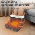 thumbnail image 2 of Electric Foot Warmer Heater Usb Charging Power Saving Warm Foot Cover Feet Heating Pads For Home Bedroom Sleeping Foot Blanket, 2 of 5