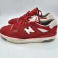thumbnail image 2 of New Balance 550 Shoes Suede Pack Team Red Sneakers Mens Size 10.5 - BB550VND, 2 of 5