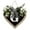 G, variant on Flower Wall Hanging Guest Room Decorations for Bedroom Hallway Decorating Ideas A Z Last Name Heart Shaped Front Door Sign Wreath Front Door 26 Letter Farmhouse Wreath With Wreath Spring Wreaths For