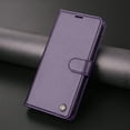 thumbnail image 2 of ELEHOLD for Samsung Galaxy S23 Business Wallet Case with RFID Blocking Credit Card Holder PU Leather Flip Kickstand Protective Shockproof Cover Women Men for Samsung Galaxy S23,Purple, 2 of 6