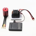 thumbnail image 3 of GTSKYTENRC 2600KV Brushless Motor with 80A Platinum Short-Cable ESC (T Plug) and Programming Card - RC Power System Combo, 362g Package, 12x8x1.5cm Box, 3 of 7