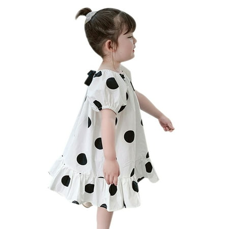 

Wuffmeow Children s Dress Girl s Polka Dot Princess Skirt Children s Skirt