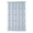 Blue/Gray Medallion, variant on Fabric Shower Curtain with Grommets and Hooks - 72 x 72 Inch, Blue Ombre Chevron