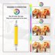 thumbnail image 3 of R7S LED Bulb 189mm 30W Cool White 6000K, 3000LM, J189 300W Halogen Lamp Equivalent, Dimmable, 360 Degree Linear 30W R7S 189mm Slim COB LED Bulb for Te, 3 of 5