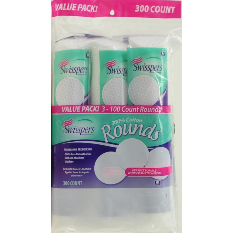 100% Cotton Rounds Value Pack, 300 Count photo 5