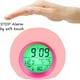 thumbnail image 4 of Despertador digital, reloj Ok To Wake con función de luz inteligente, pantalla de temperatura, para niños y niñas, configuraciones de fácil operación con parada de alarma de un toque (1), 4 of 5