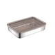 thumbnail image 1 of Amzcrzy Caja De Almacenamiento De Adornos De Acero Inoxidable 304, Caja De Conservación, Caja Japonesa, Barbacoa, Filtro De Aceite, Fruta, Contenedores De Almacenamiento Multiusos Con Tapas, Organiza, 1 of 4