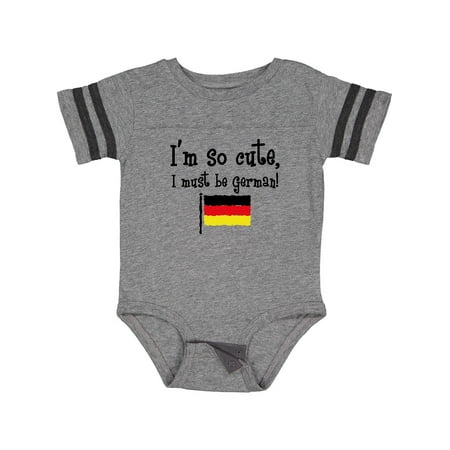 

Inktastic So Cute German Gift Baby Boy or Baby Girl Bodysuit