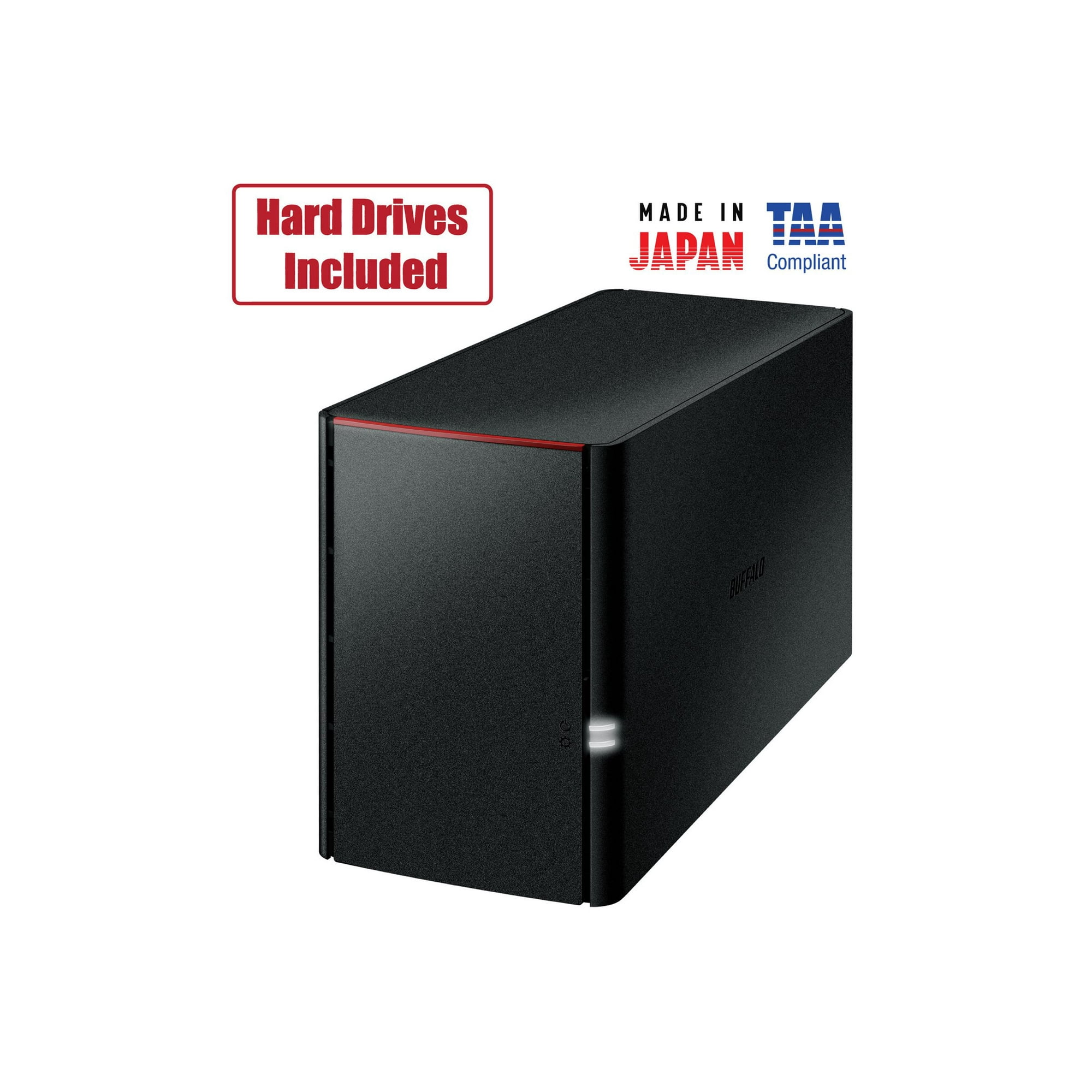 【新品】BUFFALO Link Station LS220DN0402B BUFFALO LinkStation for SOHO LS220D0402B - NAS server - 2