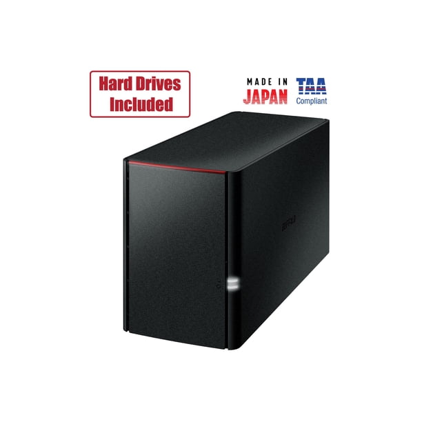 BUFFALO LinkStation for SOHO LS220D0402B - NAS server - 2 bays - 4