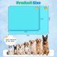 thumbnail image 4 of Tapete Refrescante para Perros para Verano, Tapete Refrescante para Mascotas de 40 x28 in con Látex Suave, Tapete Refrescante Antideslizante para Perros Medianos y Grandes, Lavable a Máquina, Grande, 4 of 8