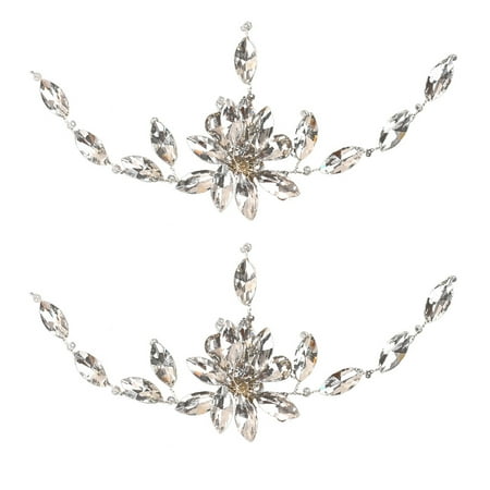 

2pcs Bridal Shoe Clip Shoe Embellish Rhinestone Shoe Clip Shoe Accessories