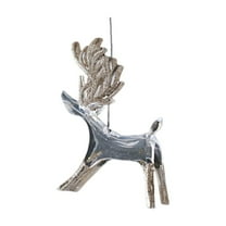 LanSuare Christmas Hanging Ornament, Bell Pumpkin Carriage Carousel Shape Pendant, Suitable for Porch, Wall, Indoor Home Decor, Front Entry, Christmas Tree Decor