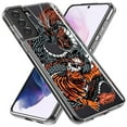 thumbnail image 2 of Mundaze - Case for Samsung Galaxy S23 Slim Shockproof Hard Shell Soft TPU Heavy Duty Protective Phone Cover - Dragon and Tiger, 2 of 5