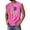 Hot Pink, variant on Men's Vintage Washed Distressed Graphic Sleeveless Crewneck Tank Top, Loose Fit Muscle Shirt with Faded Flag Print, Soft Lightweight Casual Vest for Independence Day Outfit Summer Beach Wear