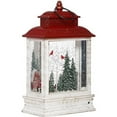 thumbnail image 4 of Roman Christmas - Lighted Farmer Santa Lantern, 10.5" H, Christmas Collection, Plastic, Christmas Giftware, Inspirational, Durable, Long Lasting, Beautifully Detailed, Battery Operated, 4 of 5
