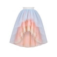 thumbnail image 5 of Girls Dress Multicolor Layered Pleated Tulle Dance Wedding Pageant Party 4 Years, 5 of 6