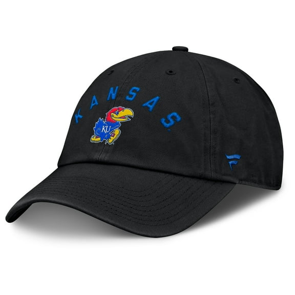 Men's Fanatics Black Kansas Jayhawks Myth Adjustable Hat