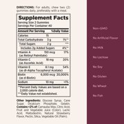 Nature's Bounty Advanced Hair Skin and Nails Vitamins with Biotin, Beauty Support Strawberry Gummies, 80 Count