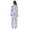 thumbnail image 3 of FORMRS Womens Pajama Set Long Sleeve Top and Pants with Pockets Soft Comfy Lounge Sleepwear, Sizes S-2XL, Playful Daisy, 3 of 7